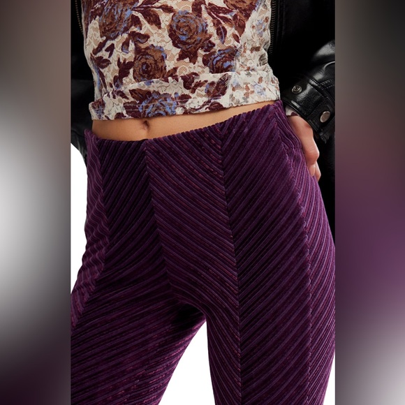 FREE PEOPLE Penny Pull On Velvet Pant - Picture 2 of 13